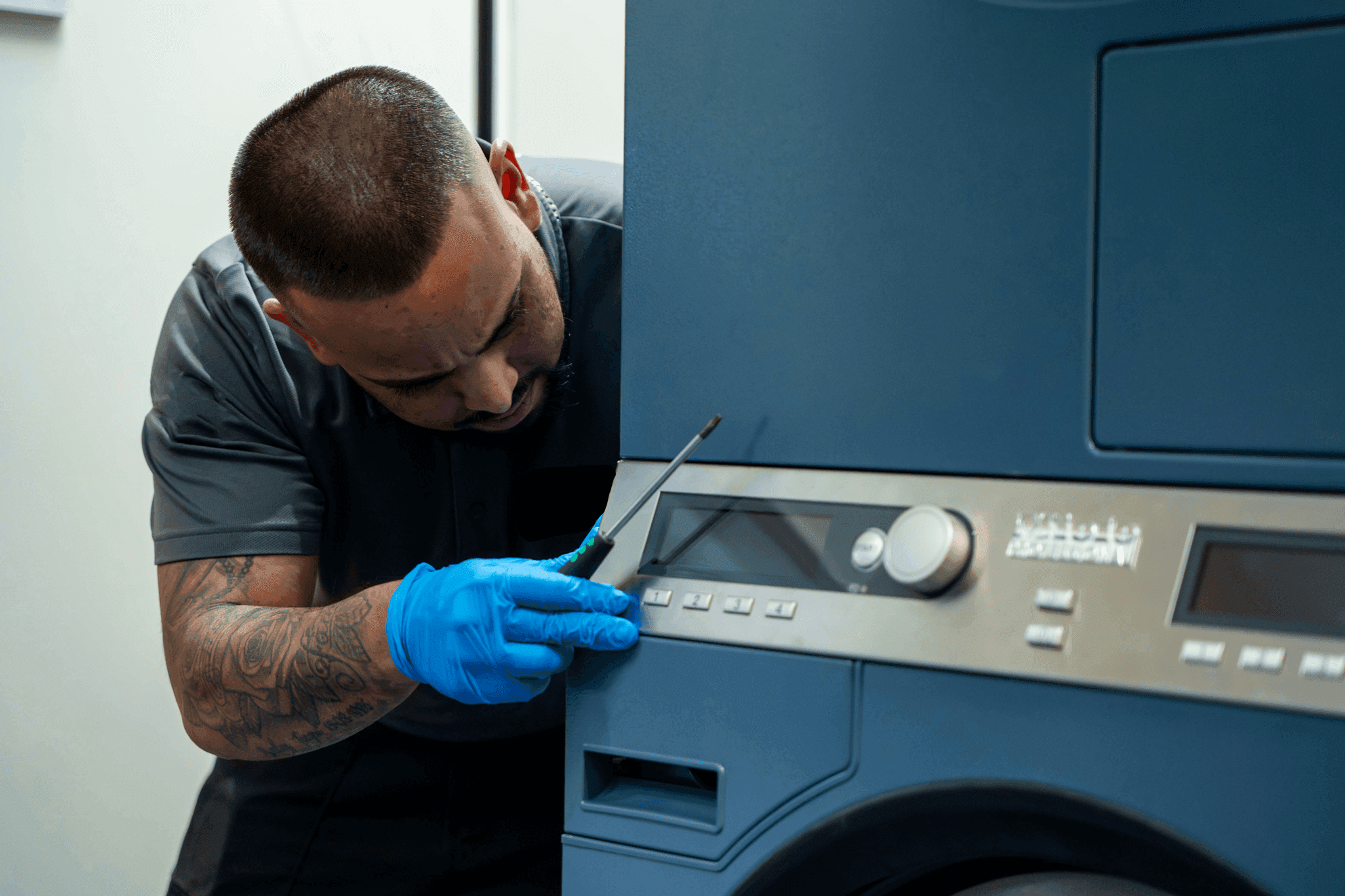 Commercial laundry equipment